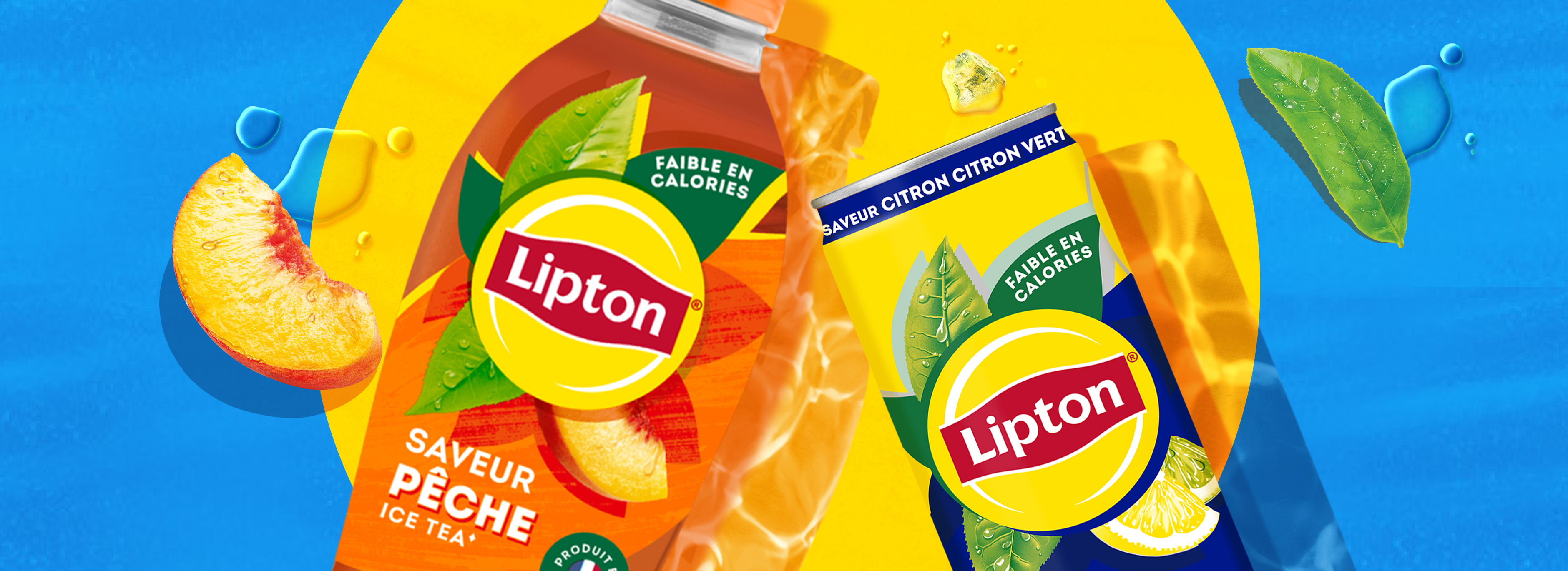 Ice tea pêche