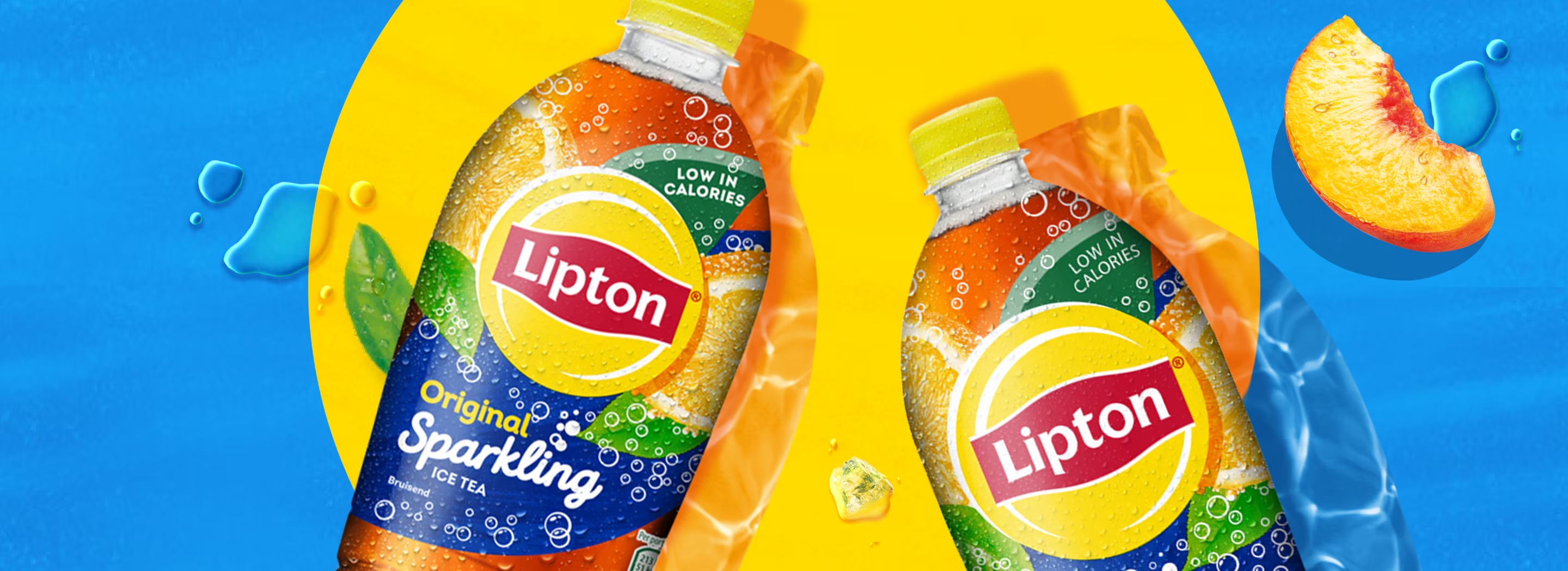 Ice tea pétillant
